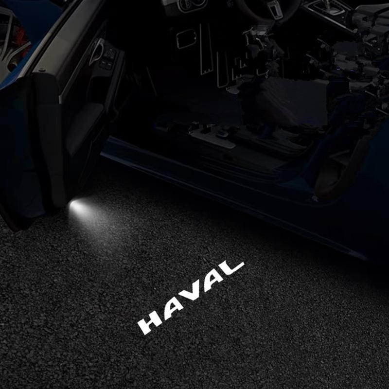 For Great Wall Haval Dargo H6 H2 H5 H7 H8 H9 F7 Jolion M4 Car Door Welcome Light Laser Projector Logo Wireless Sensing