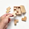 Soma Cube Puzzle In Wood Box IQ Logic Training Brain Teaser For Adults & Kids Mind Challenges Intellectual Toys Unique Gifts