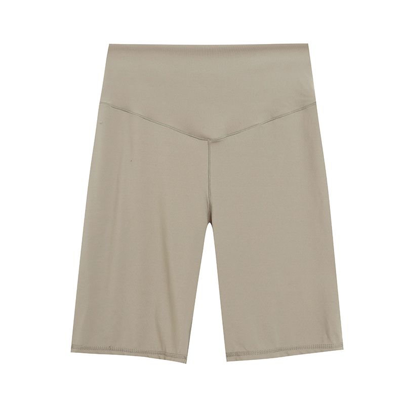 

Export Women s Soft Comfortable Easiest for Match Pure Color Yoga Short Pants High Waist Slim Looking Stretch All-Matching Easiest for Match Leggings Green M