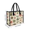 Christmas Pattern Tote Bag Fashion Daily Carry All Bag Versatile Shoulder Bag For Holiday Casual Use