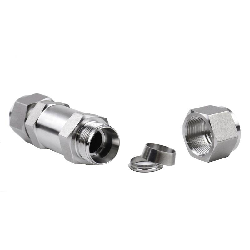 Fit 3/6/8/10/12/18mm 1/8" 1/4" 3/8" 1/2" OD Tube Stainless Steel 304 Ferrule One-way Valve Non Return Check Valves For Water Gas