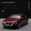 Měřítko 1/32 BMW I7 Luxusní auto Slitinové auto Odlitky a Hračková vozidla Model auta Miniaturní model auta Hračky pro děti