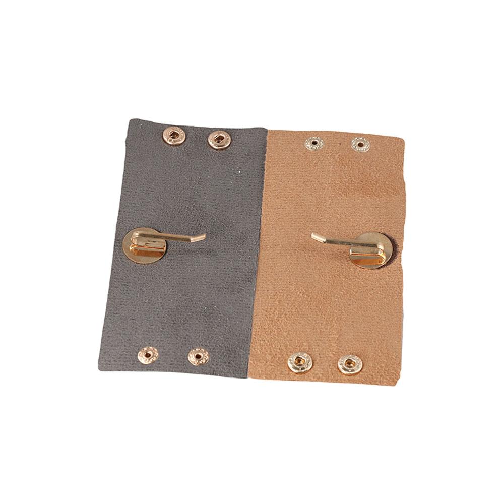 Hair Barrette PU Leather Hair Band Korean Style Hair Cuff Ponytail Holder Women's Hair Clips