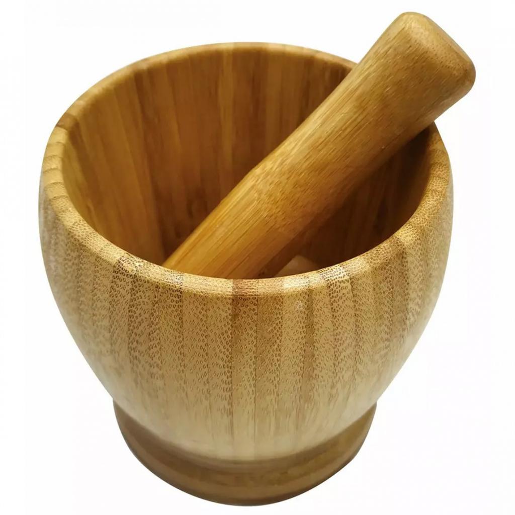 Kitchen Bamboo Mortar 9Cm Kinghoff Kh-1616