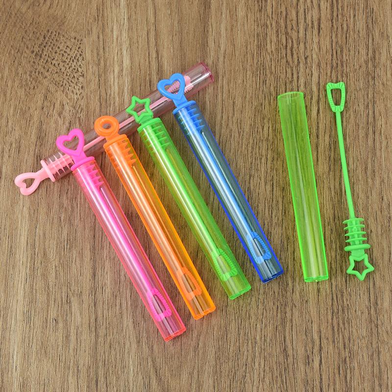 10/12/24 stk Fargerik boblesåpeflaske Hjertestav Tomt rør Barn Bursdagsfest Favoritter Pinata Filler Leker Bryllupsgaver til gjest