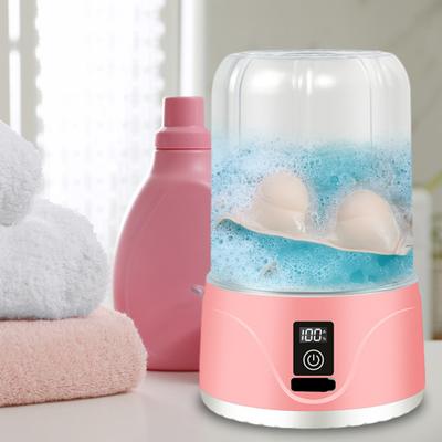 Yousheng Mini Washing Machine 1.1L Capacity Cordless Rechargeable Underwear Baby Clothes Socks Briefs Washer Portable Laundry Washing Device