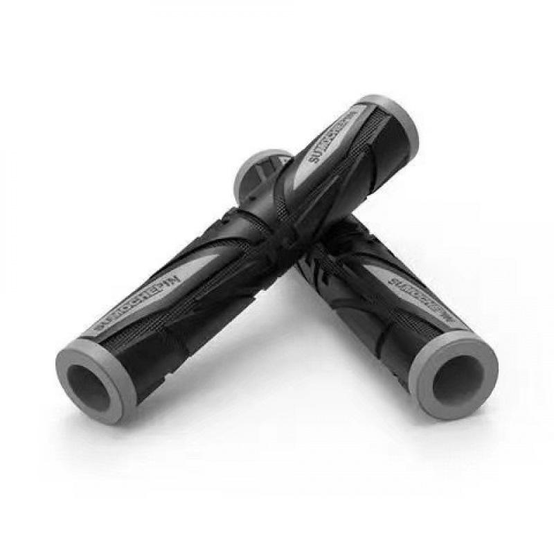 

Motorcycle modification accessories: handlebar grips, clutch anti-slip covers, handlebar covers, soft rubber brake lever covers Gray