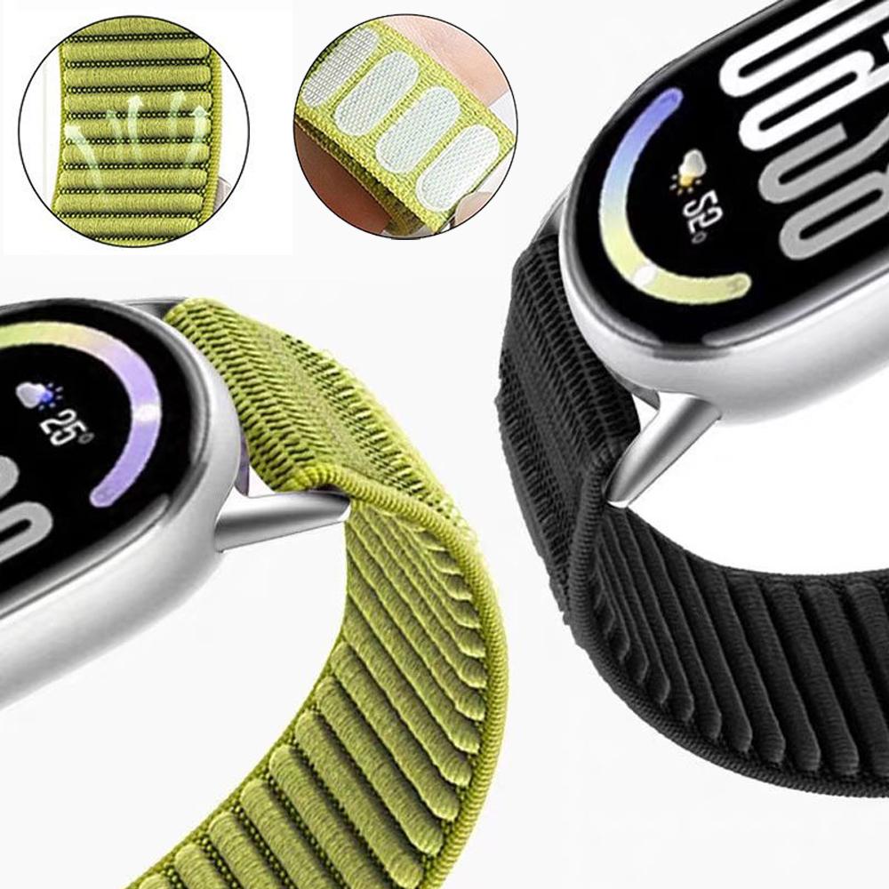 Mountain Nylon Strap for Xiaomi Mi Band 10 9 8 NFC Smart Watch Original Replaceable Bracelet for Xiaomi Mi Band 10 Ceramic Belt