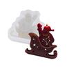 Santa Clause Silicone Mold For Candle Soap Christmas Home Decoration top sale