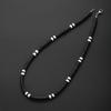 Collar Hombre Bohemia White Black Soft Polymer Beads Necklace Men Collier Homme Male Necklace for Men Women Collana Uomo