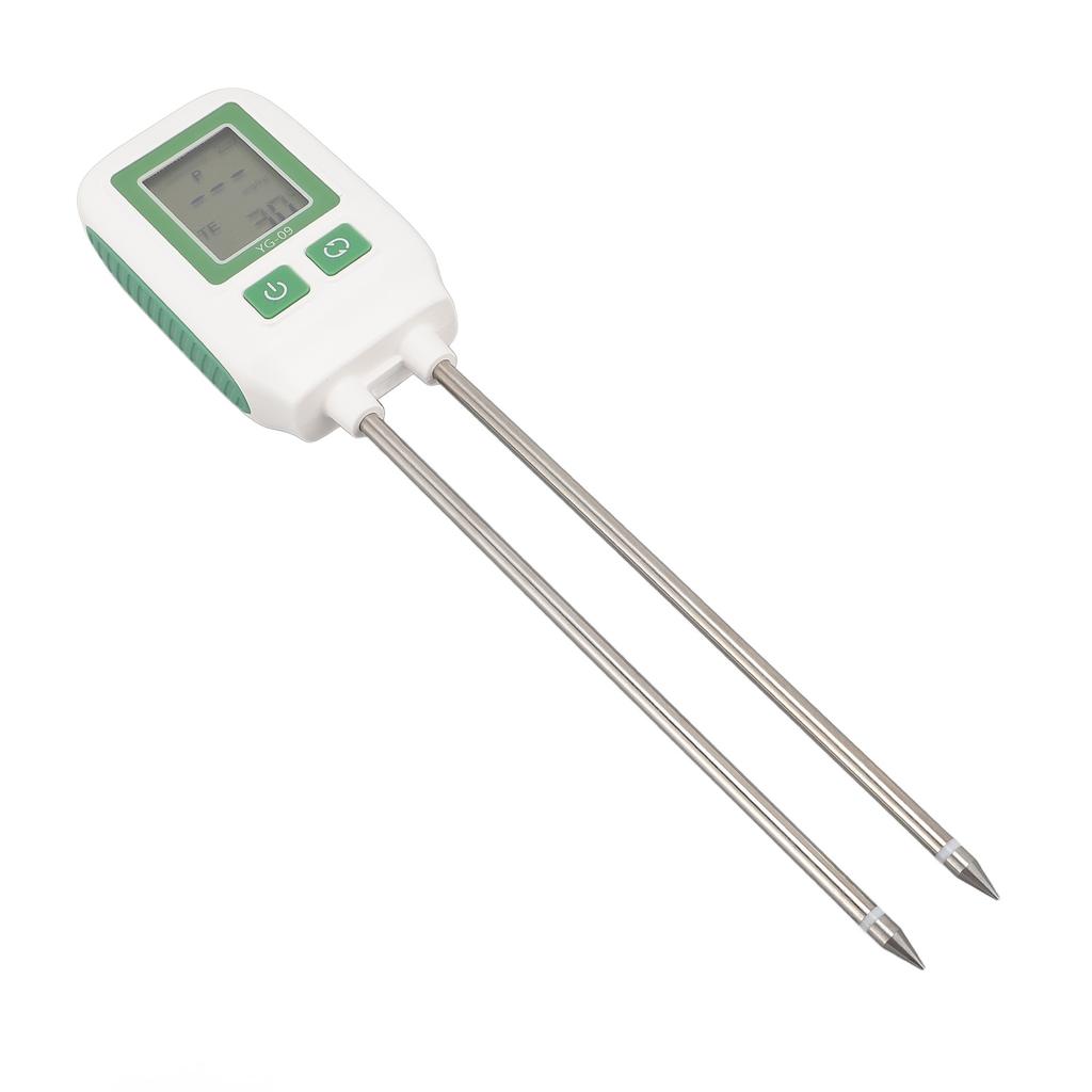 Soil Nutrient Tester Double Probe High Accuracy Soil Meter Portable Soil Fertility Tester for