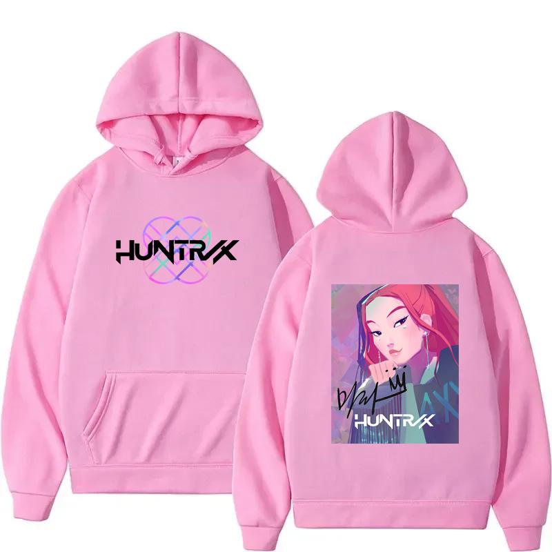 Jesienny Anime KPop Łowcy Demonów Bluza Harajuku Hip Hop Bluza z Kapturem Top Bluza UNISEX Litery Odzież Sportowa Moda Y2k Odzież