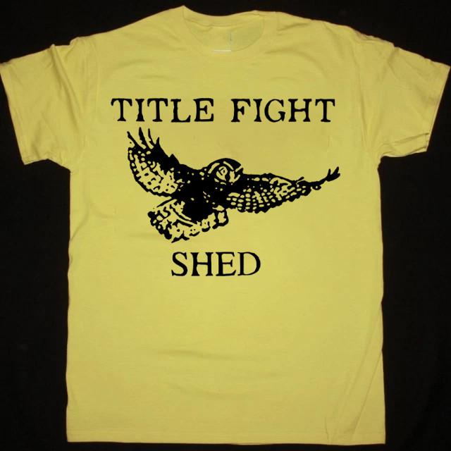 Rare! Title Fight Band SHED Shirt Unisex Concert S to 5XL Unisex T-Shirt XXL