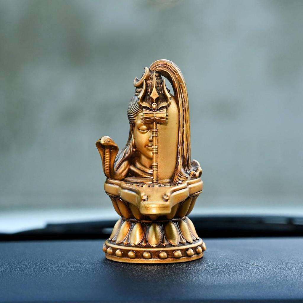 Shiv Lingam Shivling Lord Shiv Shivling Idol Shiv Linga Idol Shiva Lingam Murti Antique for Car Dashboard Mandir Pooja Murti Temple Puja Home Decor