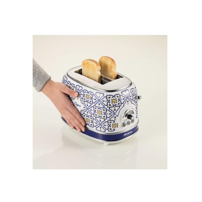ARIETE Prăjitor de pâine Vintage Capri 2 fante 810W Design Retro
