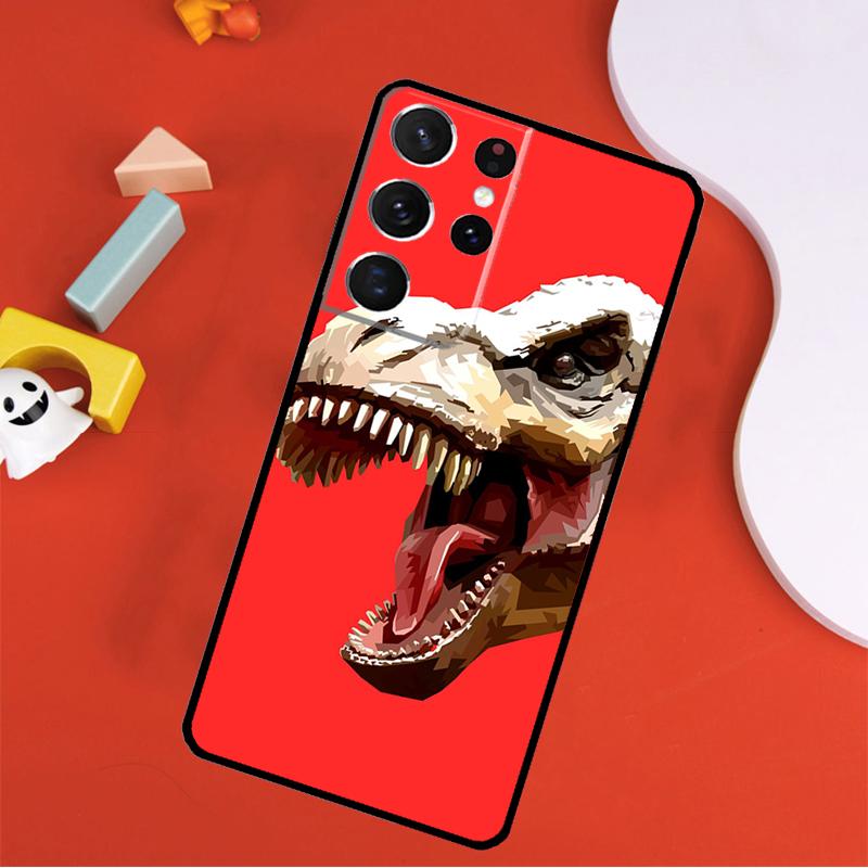 T Rex Dinosaur Tyrannosaurus Phone Case For Samsung Galaxy S25 Ultra S9 S10 S20 FE S21 S22 S23 S24 Plus S24 Ultra Cover