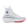 Converse Run Star Hike High Made With Love - Hvite Damesneakers Bright-Poppy Svart 571874C