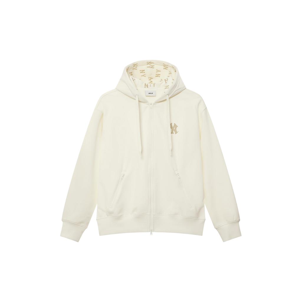 New MLB New York Yankees Old Flower Sweatshirt Unisex Cream 3ATRM0451-50CRS