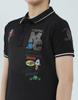 MONTE CARLO Boys's Regular Fit Printed Polo Half Sleeve T-Shirt