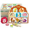 Baby Shape Matching Blocks Puzzle for Toddlers - Educational Toys for 1-Year-Old Boys and Girls