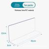 Supermarket Shelf Divider L-Shaped Magnetic Anti-Fall Separator