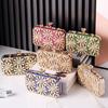 Diamond Luxury Brands Bags Novelty 2026 Evening Flower Clutch Shine Bling Crossbody Bags Fashion High Quality Women's Handbag