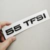 For q2 A6 A7 A8 Q7 Q8 Horch Exterior Accessories Car Letters ABS Chrome Black Logo 50 TFSI 55 TFSI Rear Trunk Badge Emblem