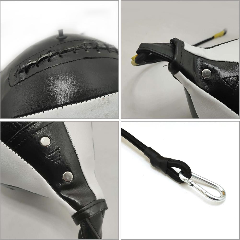 Saco de Pancada Boxe Pera PU Velocidade Bolsa Resistente Reflexo Dupla Face Boxe Esquiva Bola de Velocidade Inflável de Chão ao Teto Saco de Pancada