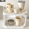 Double-Layer Water Cup Rack Two-Tier Storage Rack Neatly Arranged For Family