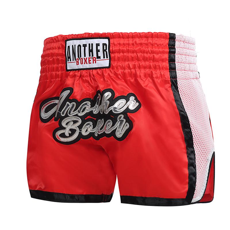 Muay Thai Sanda Wushu Training Shorts - MMA Fighting Pants for Men, Women, and Kids