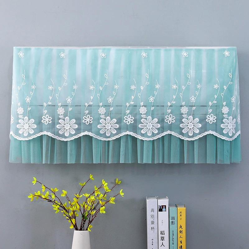 

1 шт. Чехлы для кондиционеров Легкий Защита от прямого обдува Универсальный Декоративный протектор Бытовой Чехол для кондиционера Пылезащитный Моющийся B зелёный