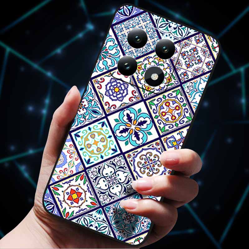 3D Flowers Emboss Fundas For Xiaomi 14T Pro 5G Case Soft Silicone Phone Cases for Xiaomi 14T 5G Back Covers Shell Mi 14T Pro Bag