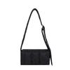 2025 New Ins Fashion Trend Internet Celebrity Solid Color Sponge Pillow Bag Nylon Shoulder Messenger Bag Space Cotton Bag
