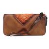 Johnature Retro Women Cowhide Wallet Card Holder Leisure Handmade Genuine Leather Long Clutch Wallets Phone Purse