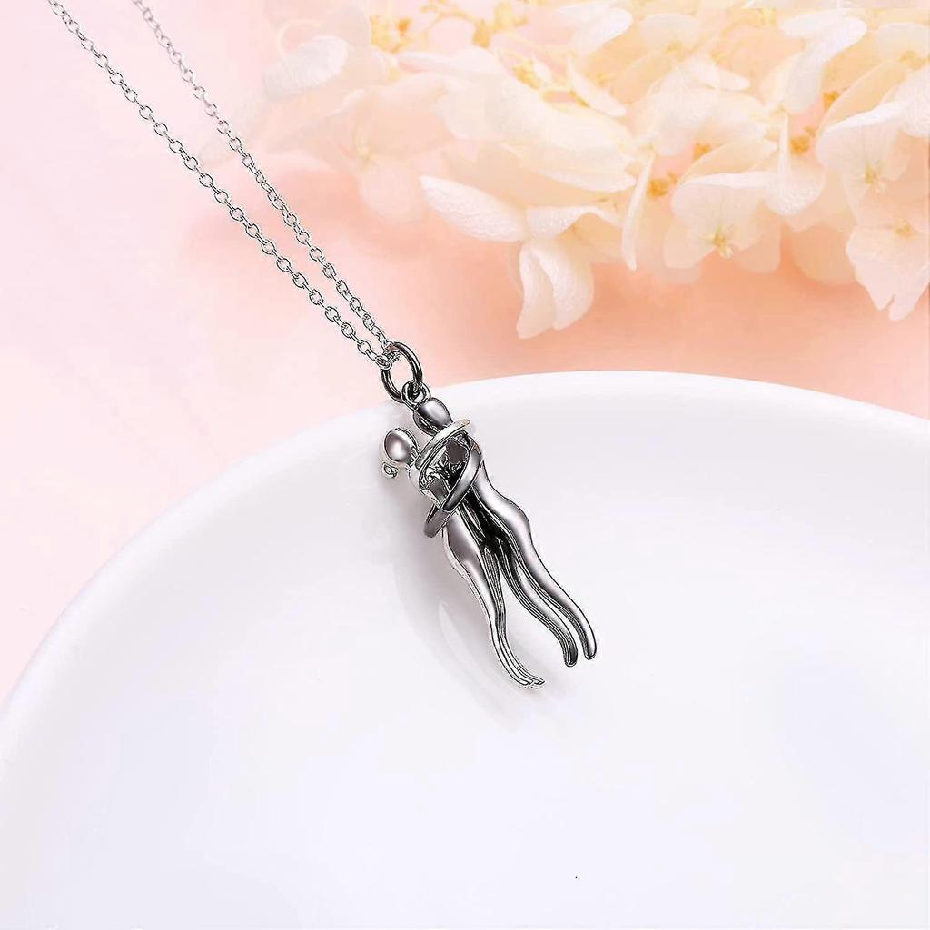 Umarmungs-Paar-Halskette S925 Sterlingsilber Umarmungs-Halskette Geliebter Schmuck für Ihn und Sie, Liebhaber Valentinstagsgeschenk