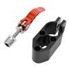 Electric Scooter Folding Clamp Fit for   M5pro Aluminum Alloy Vertical Rod Rugged Lock Replacement Orange