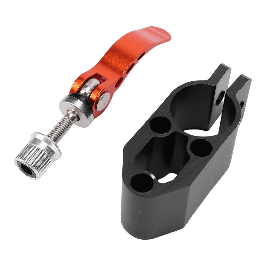 Electric Scooter Folding Clamp Fit for   M5pro Aluminum Alloy Vertical Rod Rugged Lock Replacement Orange
