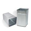 Galvanized Square Outdoor Trash Can Liner