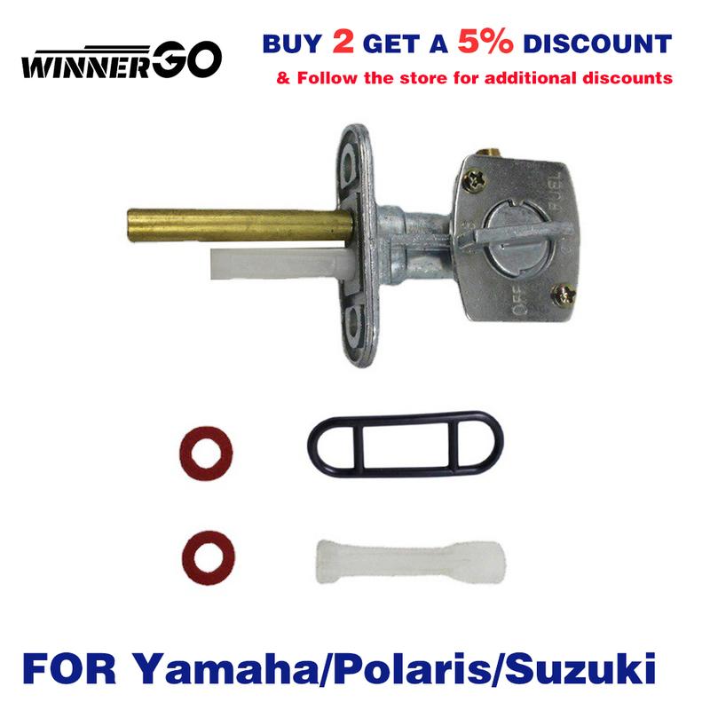 Gas Fuel Valve Petcock Switch for Yamaha  TTR90 YFM660 Grizzly Suzuki KINGQUAD 300 LTZ 250 400 DR 200 350 Polaris Predator 500