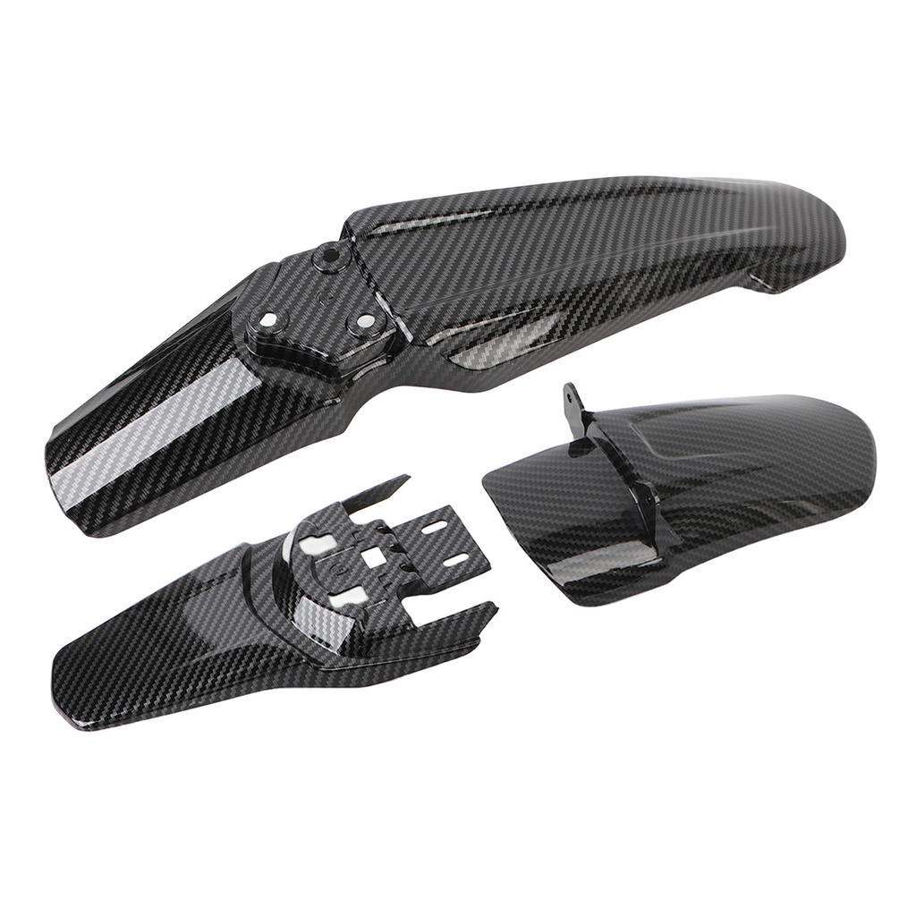 Vorn Hinten Schutzblech Hochfest Schmutzschutz Dämpfung Schutzblech Stoßdämpferklappe für SUR‑RON Light Bee X S Kohlefaser