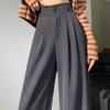 Anzughose Kinder Sommer Neu Drapiert Gerade Trendy Vielseitig Weite Beinhose