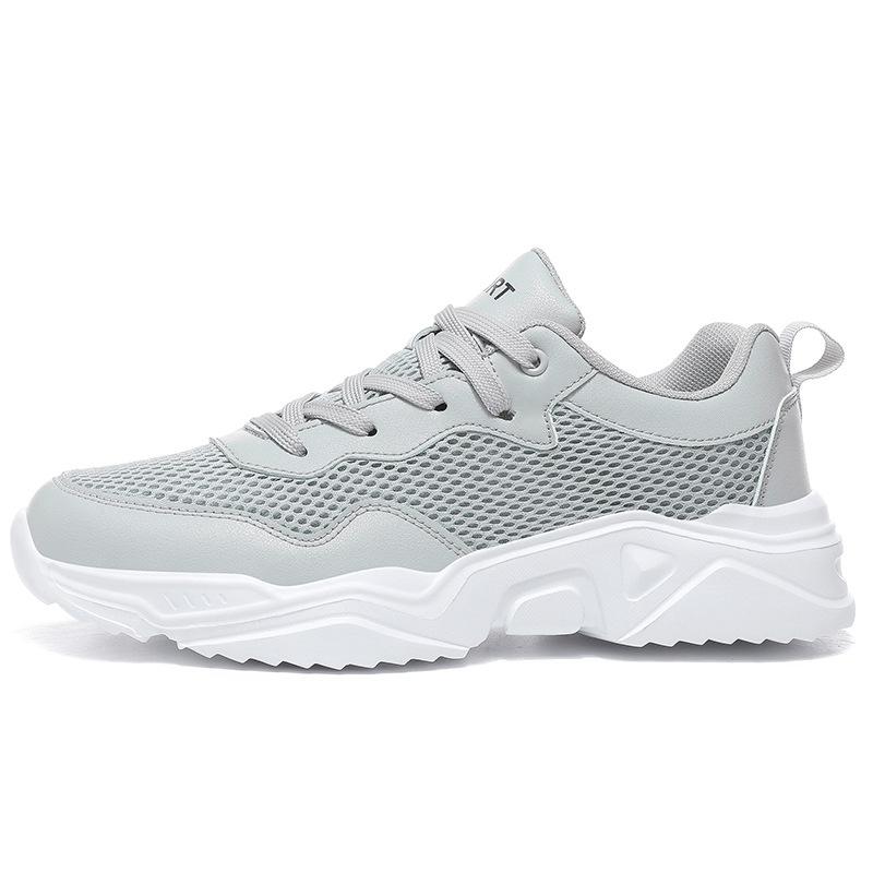 Sportliche Herrenschuhe Sommer Netz Laufschuhe Reiseschuhe Leicht und atmungsaktiv Mode