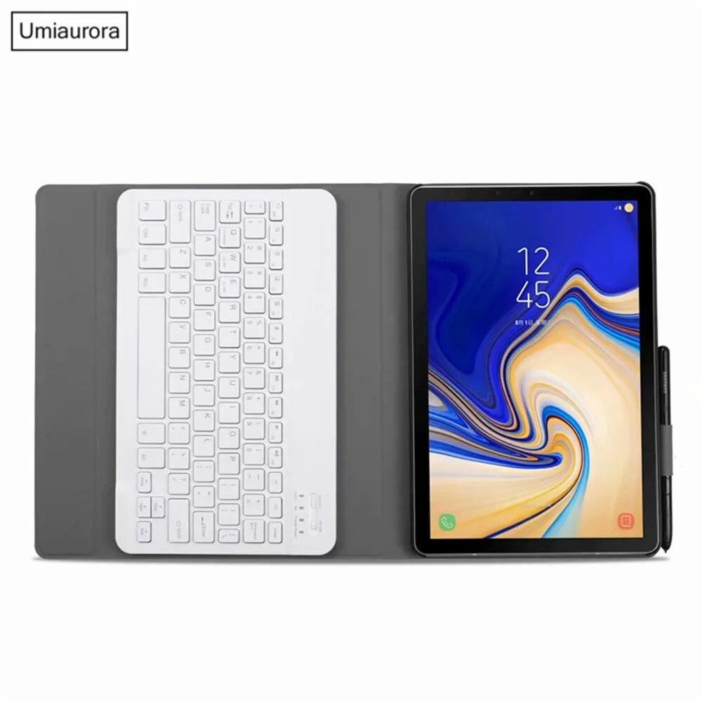 Tastaturhülle für Samsung Galaxy Tab A7 10.4 A 8.0 10.1 2019 SM-T295 S7 FE Plus 5G 12.4 T735 T975 Tablet Magnetische Tastaturabdeckung