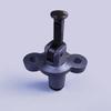 Compatible with AN125 Neptune HS125T: Red, Gold, Blue Chain Tensioner Rod for Fuxing Juxing Superman You E.