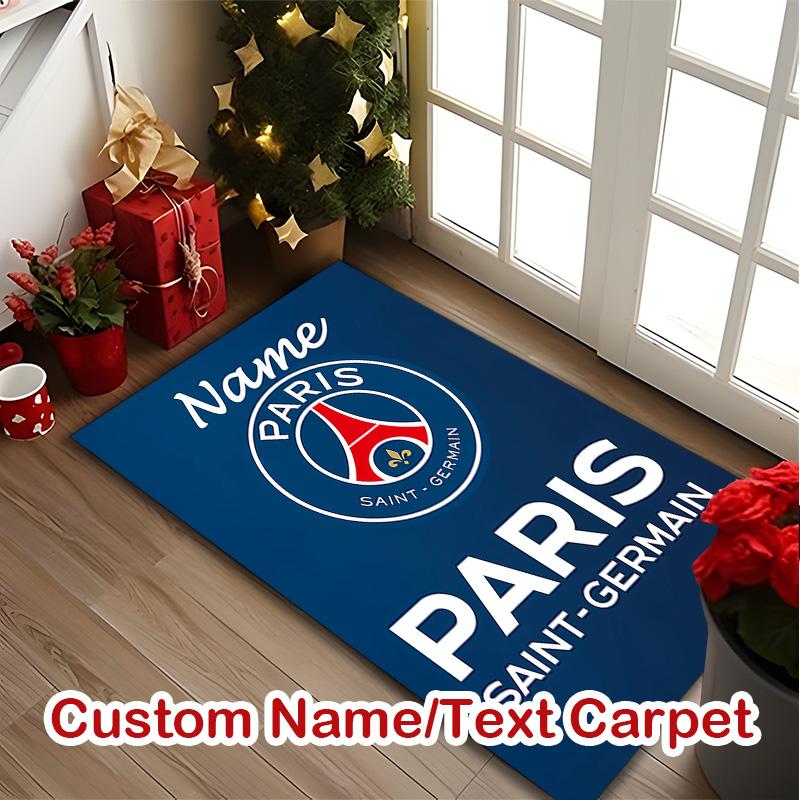 [1pc Paris Saint-Germain Football Club (1) Office Chair Carpet] Digital Printed Area Rug for Home & Game Room Use, Soft Indoor Sofa Chair Mat