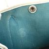 HERMES Garden Party TPM Hand Bag Tote Bag Toile Offishe/Leather blue/White