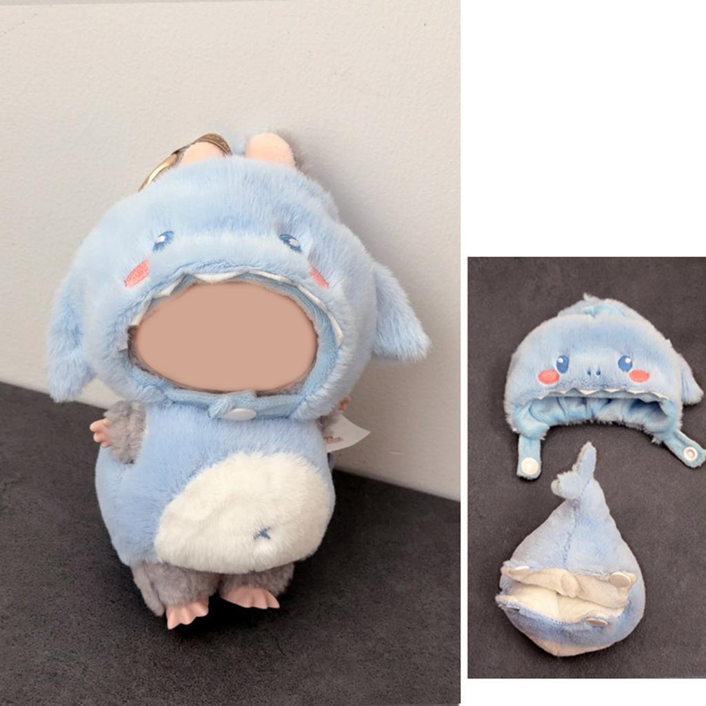 3 Piece Plush Doll Clothing Set For 1st 2nd 3rd Generation Stuffed Toys Soft Costume Outfit With DIY Accessories