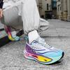 Winter velvet thickened cold-proof and warm large cotton shoes parent-child rotating buckle cushioning rebound sports running shoes