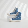 Rick High Top Flat Sneakers Platform Corss Tied Men's Shoes Women Sneakers Oween Designed Causal Flats Zip Ankle Botas 45