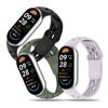 Nowa silikonowa opaska na nadgarstek jest odpowiednia dla inteligentnej opaski sportowej Mi Band 10, oddychającej opaski na nadgarstek oraz akcesoriów Mi Band 10 9 8
